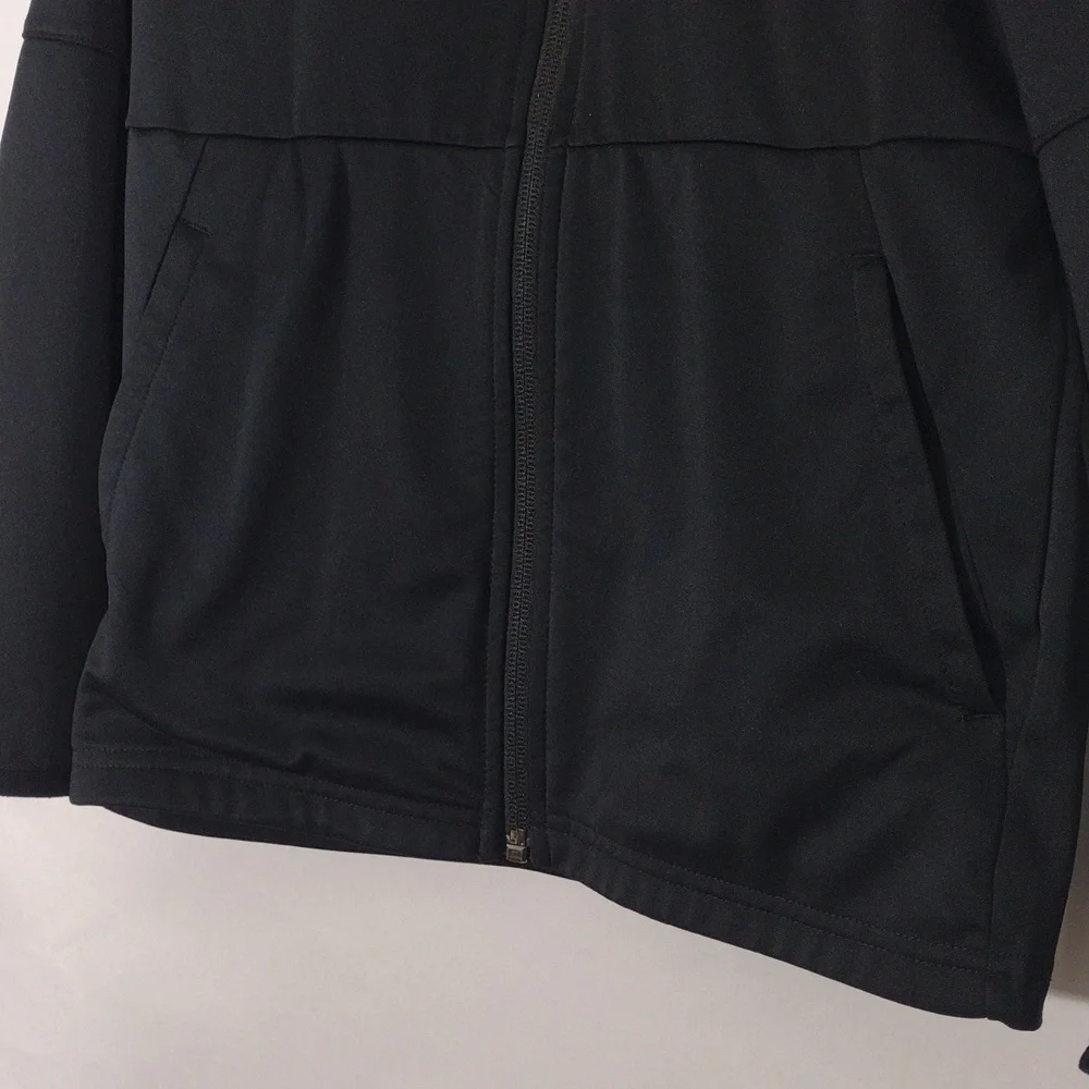 Nike Black Full Zip Track Jacket Campton United SC # 24 size boys Small - Picture 2 of 10